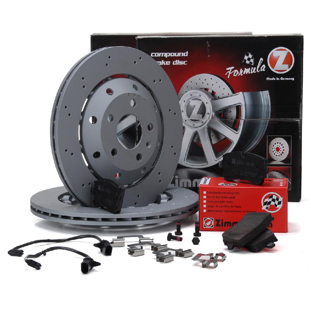 ZIMMERMANN Bremsbelagsatz, Scheibenbremse 25214.175.4 + Bremsscheibe 100.3366.70