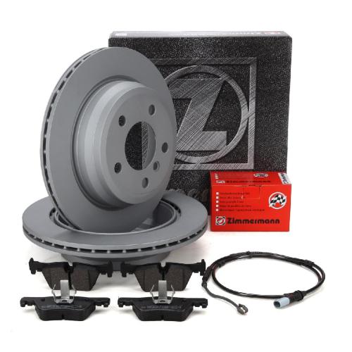ZIMMERMANN Bremsscheiben + Bremsbeläge + Wako BMW 3er F30-34 4er F32-36 hinten Bild ZIMMERMANN Bremsscheiben + Bremsbeläge + Wako BMW 3er F30-34 4er F32-36 hinten
