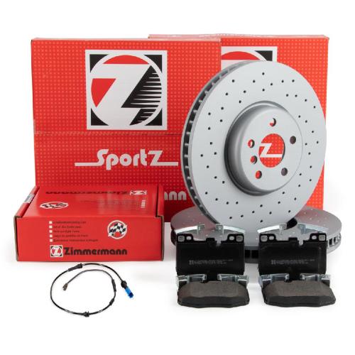 Zimmermann SPORT Bremsscheiben + Beläge + Sensor BMW X3 G01 X4 G02 mit M-Sportbremse vorne Bild Zimmermann SPORT Bremsscheiben + Beläge + Sensor BMW X3 G01 X4 G02 mit M-Sportbremse vorne