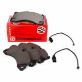 ZIMMERMANN Bremsbeläge + Warnkontaktsensor PORSCHE Macan (95B) PR-1LH vorne