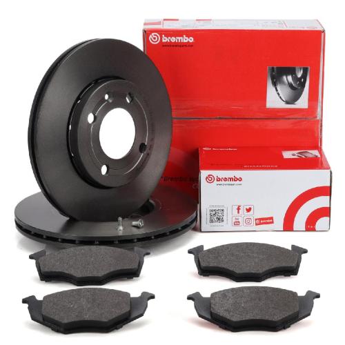 BREMBO Bremsbelagsatz, Scheibenbremse P 85 025 + Bremsscheibe 09.6799.11 Bild BREMBO Bremsbelagsatz, Scheibenbremse P 85 025 + Bremsscheibe 09.6799.11