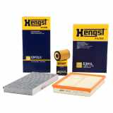 HENGST FILTER Filter, Innenraumluft E972LC + Ölfilter E600H D38 + Luftfilter E391L