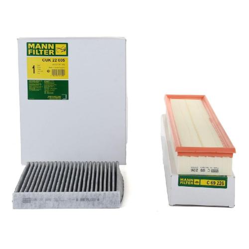 MANN-FILTER Luftfilter C 69 226 + Filter, Innenraumluft CUK 22 005 Bild MANN-FILTER Luftfilter C 69 226 + Filter, Innenraumluft CUK 22 005