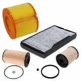 Filterset Filterpaket 4-tlg für SAAB 9-5 (YS3E) 2.2 TiD 120 PS bis 07.2003