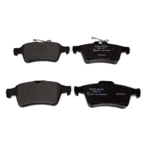 DELPHI Bremsbelagsatz, Scheibenbremse LP1958 + Bremsscheibe BG4533C Bild DELPHI Bremsbelagsatz, Scheibenbremse LP1958 + Bremsscheibe BG4533C