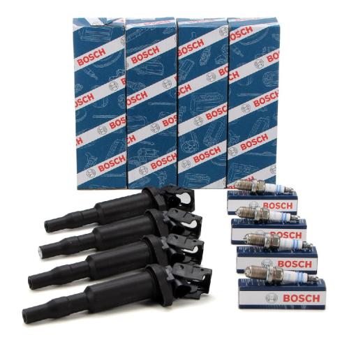 BOSCH Zündspule 0 221 504 464 + Zündkerze 0 242 232 501 Bild BOSCH Zündspule 0 221 504 464 + Zündkerze 0 242 232 501