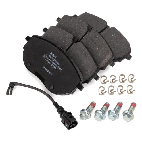 DELPHI Bremsbelagsatz, Scheibenbremse LP3652 + Bremsscheibe BG9106 Bild DELPHI Bremsbelagsatz, Scheibenbremse LP3652 + Bremsscheibe BG9106