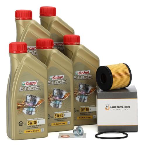 5L CASTROL Edge Motoröl 5W30 + HIRSCHER Ölfilter MINI R56 R55 One / Cooper / Works Bild 5L CASTROL Edge Motoröl 5W30 + HIRSCHER Ölfilter MINI R56 R55 One / Cooper / Works