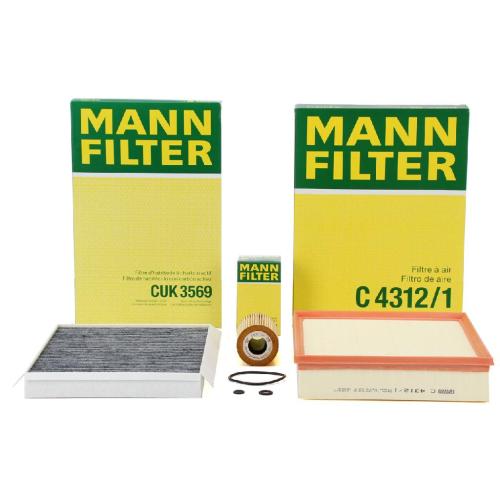 MANN Filterset Filterpaket 3-tlg VW Crafter 30-35 / 30-50 (2E 2F) 2.0 TDI 109-163 PS Bild MANN Filterset Filterpaket 3-tlg VW Crafter 30-35 / 30-50 (2E 2F) 2.0 TDI 109-163 PS