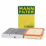 FEBI BILSTEIN Filter, Innenraumluft 107833 MANN-FILTER Luftfilter C 28 034