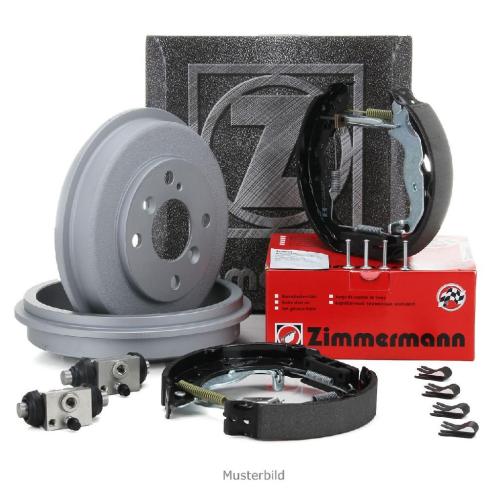 ZIMMERMANN Bremsbackensatz 20990.126.3 + Bremstrommel 250.1765.00 Bild ZIMMERMANN Bremsbackensatz 20990.126.3 + Bremstrommel 250.1765.00