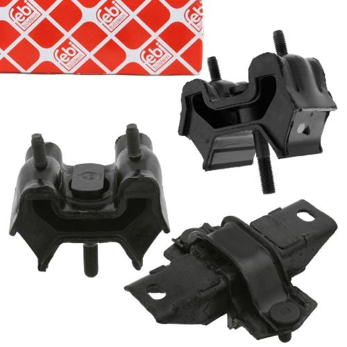 FEBI BILSTEIN Lagerung, Motor 23725 + Lagerung, Automatikgetriebe 24030 + Lagerung, Motor 24308 Bild FEBI BILSTEIN Lagerung, Motor 23725 + Lagerung, Automatikgetriebe 24030 + Lagerung, Motor 24308