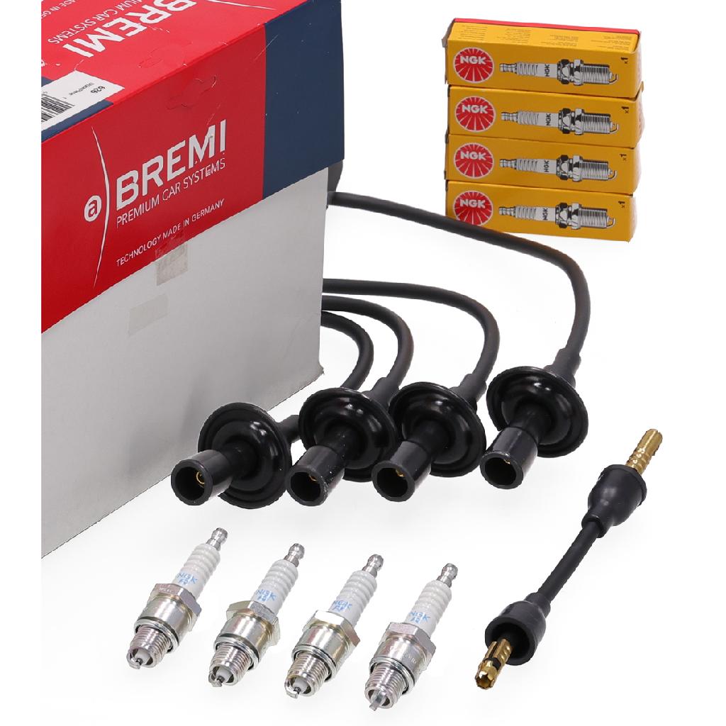 NGK Zündkerze 6422 BREMI Zündleitungssatz 626