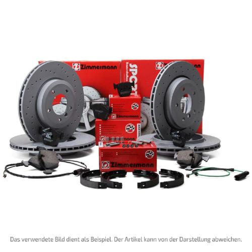 Zimmermann SPORT Bremsscheiben + Beläge + Wako + Backen MERCEDES X164 W164 vorne + hinten Bild Zimmermann SPORT Bremsscheiben + Beläge + Wako + Backen MERCEDES X164 W164 vorne + hinten