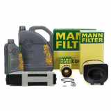 MANN Filterset + 6L ORIGINAL 5W30 Motoröl MERCEDES W204 W212 X204 180-250 M274