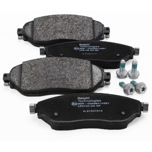 DELPHI Bremsbelagsatz, Scheibenbremse LP3143 + Bremsscheibe BG4815C Bild DELPHI Bremsbelagsatz, Scheibenbremse LP3143 + Bremsscheibe BG4815C