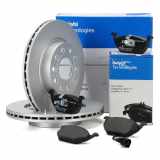 DELPHI Bremsbelagsatz, Scheibenbremse LP1514 + Bremsscheibe BG3832C