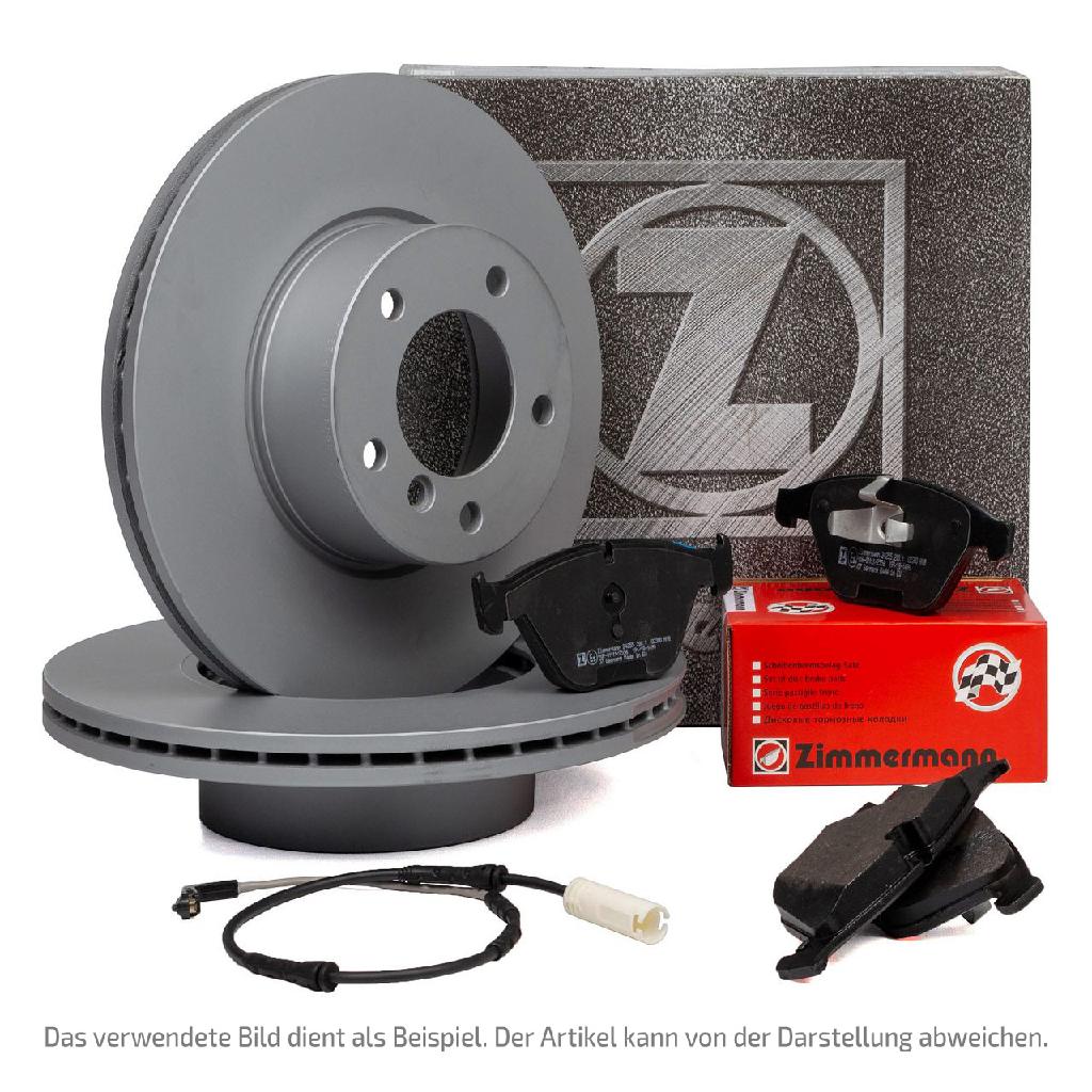 ZIMMERMANN Bremsscheiben + Beläge + Wako AUDI A4 S4 (B9) A5 S5 (F5) Q5 (FY) vorne