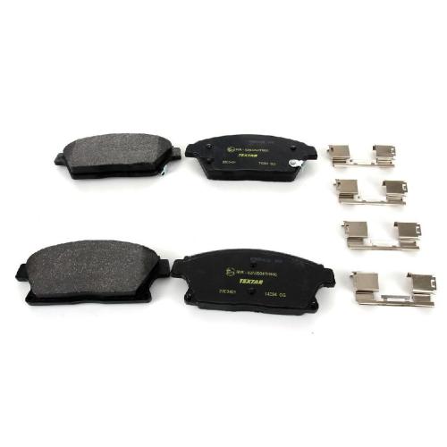 TEXTAR Bremsbelagsatz, Scheibenbremse 2503401 + Bremsscheibe 92205605 Bild TEXTAR Bremsbelagsatz, Scheibenbremse 2503401 + Bremsscheibe 92205605