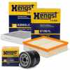 HENGST FILTER Filter, Innenraumluft E2993LC + Luftfilter E1061L + &Ouml;lfilter H14W42