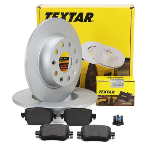 TEXTAR Bremsbelagsatz, Scheibenbremse 2511003 + Bremsscheibe 92224903 Bild TEXTAR Bremsbelagsatz, Scheibenbremse 2511003 + Bremsscheibe 92224903