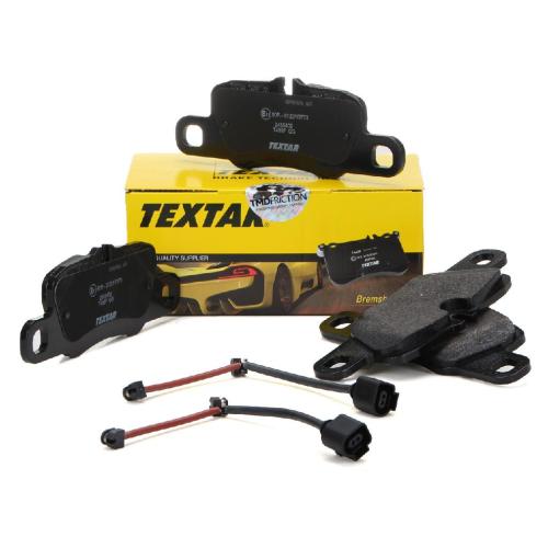 TEXTAR 2455402 Bremsbeläge + Warnkontakt PORSCHE Panamera (970 971) hinten Bild TEXTAR 2455402 Bremsbeläge + Warnkontakt PORSCHE Panamera (970 971) hinten