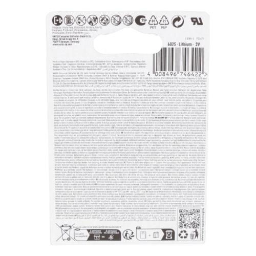 10x 2er Set VARTA Knopfzelle Knopfbatterie Batterie Lithium Cell Power 3V CR2025 Bild 10x 2er Set VARTA Knopfzelle Knopfbatterie Batterie Lithium Cell Power 3V CR2025