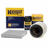 HENGST FILTER Ölfilter H314W01 + Filter, Innenraumluft E3919LC + Luftfilter E1017L