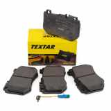 TEXTAR 2599701 Bremsbeläge + Warnkontaktsensor MERCEDES C-Klasse W205 S205 C205 A205 vorne