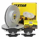 TEXTAR Bremsbelagsatz, Scheibenbremse 2055601 + Bremsscheibe 92303405