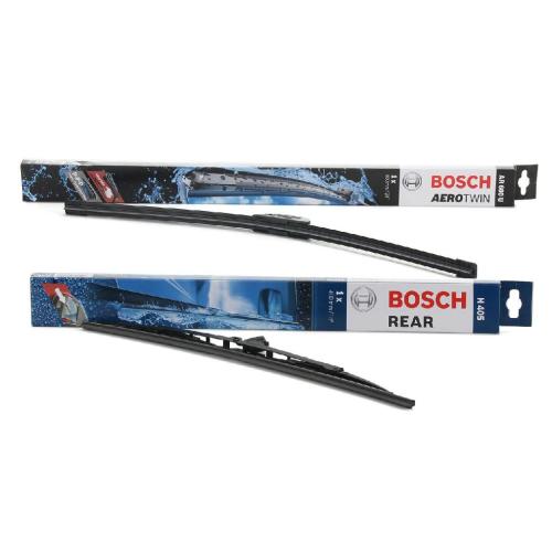 BOSCH AR600U + H405 Scheibenwischer MERCEDES C-/E-Klasse T-Model S202 S210 vorne + hinten Bild BOSCH AR600U + H405 Scheibenwischer MERCEDES C-/E-Klasse T-Model S202 S210 vorne + hinten