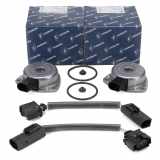 2x PIERBURG Zentralmagnet Nockenwelle + Öl-Stop-Adapterkabel für MERCEDES OM271