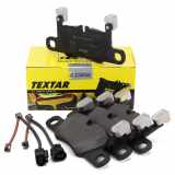 TEXTAR 2569103 Bremsbeläge + Warnkontaktsensor PORSCHE 992 3.0 Carrera / S PR-2EB hinten