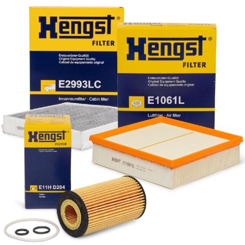 HENGST FILTER Filter, Innenraumluft E2993LC + Luftfilter E1061L + Ölfilter E11H D204 Bild HENGST FILTER Filter, Innenraumluft E2993LC + Luftfilter E1061L + Ölfilter E11H D204