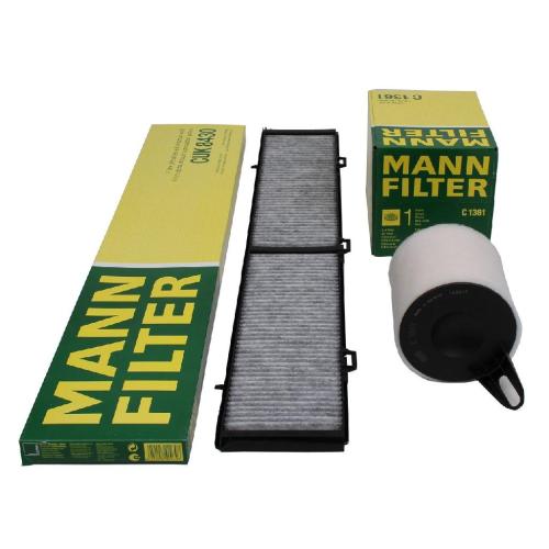 MANN-FILTER Filter, Innenraumluft CUK 8430 + Luftfilter C 1361 Bild MANN-FILTER Filter, Innenraumluft CUK 8430 + Luftfilter C 1361