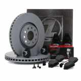 ZIMMERMANN Bremsscheibe 100.1249.20 BREMBO Bremsbelagsatz, Scheibenbremse P 85 096