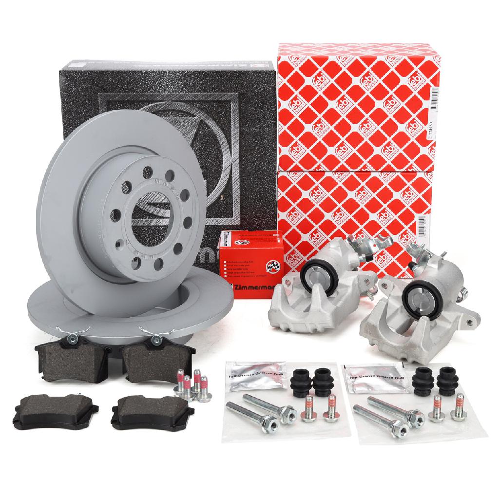 QUICK BRAKE Führungshülsensatz, Bremssattel 113-1482X ZIMMERMANN Bremsbelagsatz, Scheibenbremse 23554.170.1 + Bremsscheibe 600.3234.20 FEBI BILSTEIN Bremssattel 178049 + Bremssattel 178050