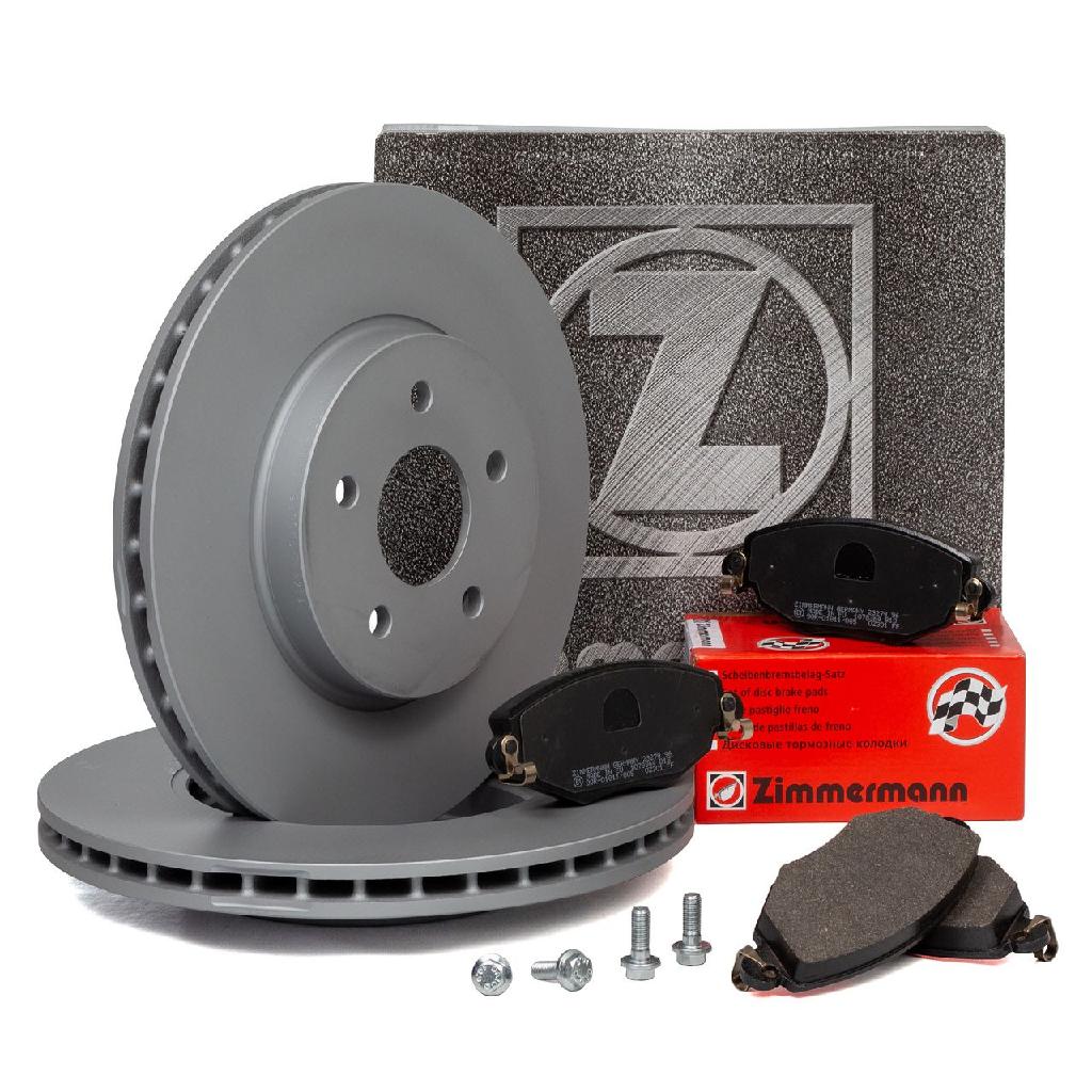 ZIMMERMANN Bremsbelagsatz, Scheibenbremse 23279.185.1 + Bremsscheibe 250.1344.20