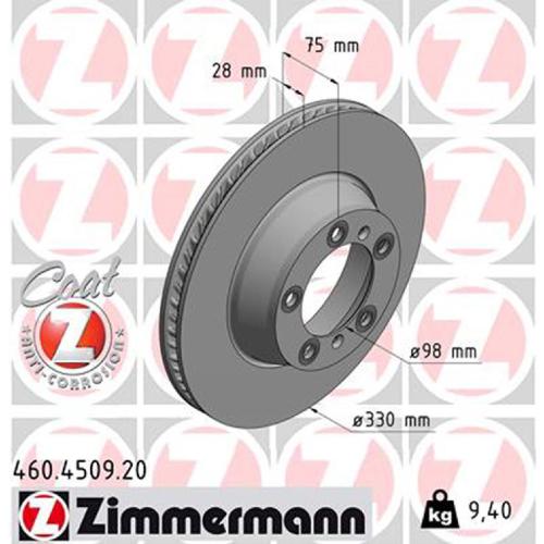 ZIMMERMANN Bremsscheiben + Beläge + Wako PORSCHE Panamera (971) 18 Zoll PR-1KF/1KZ hinten Bild ZIMMERMANN Bremsscheiben + Beläge + Wako PORSCHE Panamera (971) 18 Zoll PR-1KF/1KZ hinten