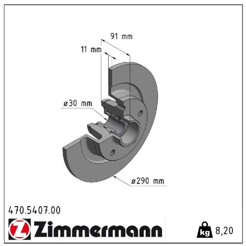 ZIMMERMANN Bremsscheiben + Radlager + Bremsbeläge RENAULT Espace 5 (JR_) hinten Bild ZIMMERMANN Bremsscheiben + Radlager + Bremsbeläge RENAULT Espace 5 (JR_) hinten