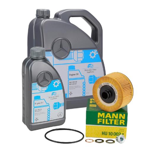 6L 6 Liter ORIGINAL Motoröl Öl 5W-30 MB 229.51 + MANN Ölfilter MERCEDES W177 W247 M282 Bild 6L 6 Liter ORIGINAL Motoröl Öl 5W-30 MB 229.51 + MANN Ölfilter MERCEDES W177 W247 M282