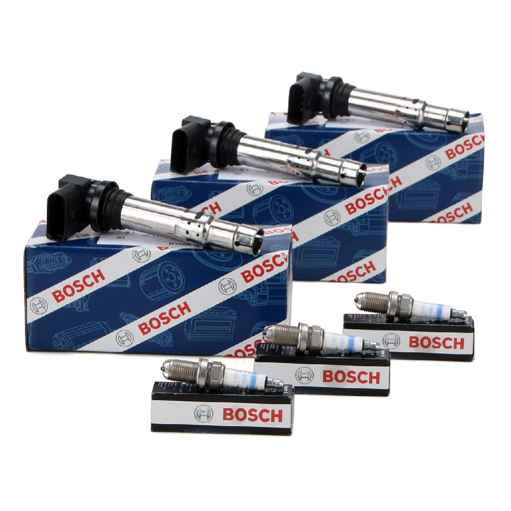 BOSCH Zündspule 0 986 221 023 + Zündkerze 0 242 236 565