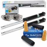 SACHS Staubschutzsatz, Stoßdämpfer 900 147 BILSTEIN Federbeinstützlager 12-224081 + Stoßdämpfer 19-183749