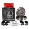 QUICK BRAKE Zubeh&ouml;rsatz, Bremsbacken 105-0522 ZIMMERMANN Bremsbackensatz 10990.104.0 + Bremstrommel 600.1956.00