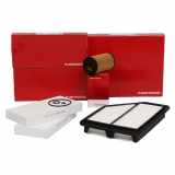 HERTH+BUSS JAKOPARTS Ölfilter J1314016 + Filter, Innenraumluft J1344006 + Luftfilter J1324049