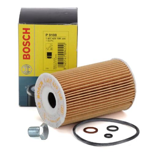 BOSCH 1457429108 Ölfilter + Schraube BMW 3er E36 E46 5er E34 Z3 M40-44 11421716192 Bild BOSCH 1457429108 Ölfilter + Schraube BMW 3er E36 E46 5er E34 Z3 M40-44 11421716192