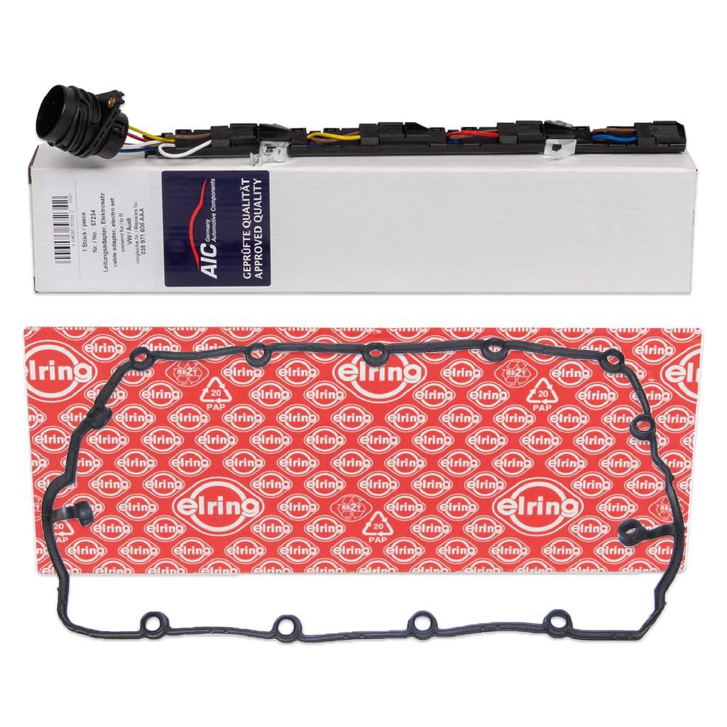 ELRING Dichtung, Zylinderkopfhaube 531.410 AIC Anschlussleitung, Einspritzventil 57234