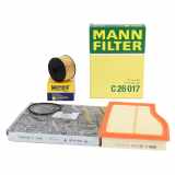 FEBI BILSTEIN Filter, Innenraumluft 107833 MANN-FILTER Luftfilter C 26 017 HENGST FILTER Ölfilter E823H D263