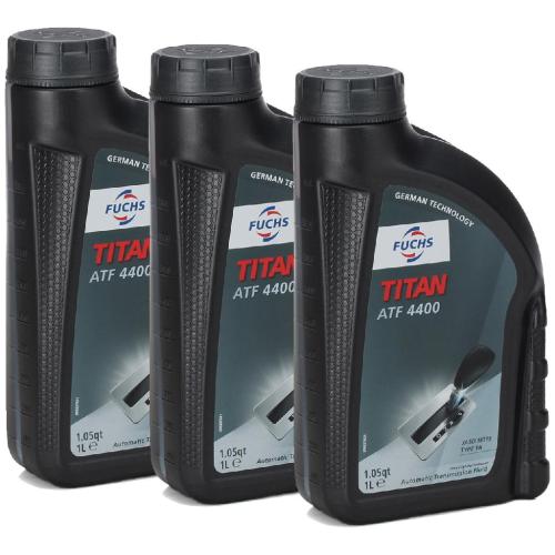 3L 3 Liter FUCHS TITAN ATF 4400 Getriebeöl Automatiköl Automatikgetriebeöl Bild 3L 3 Liter FUCHS TITAN ATF 4400 Getriebeöl Automatiköl Automatikgetriebeöl