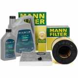 MANN Filterset + 6L ORIGINAL 0W20 Motoröl AUDI A4 (B9) A5 (F5) Q5 (FY) 2.0-55 TFSI